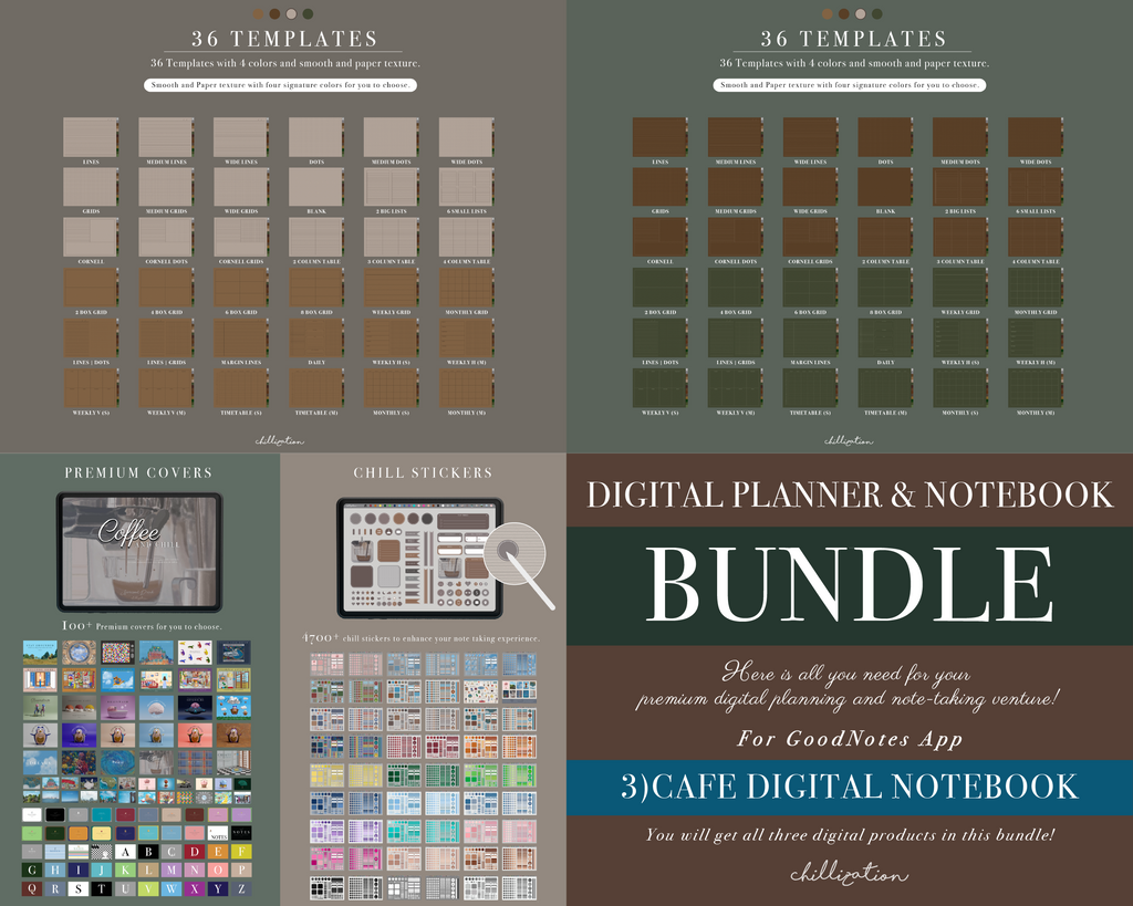 GoodNotes Ultimate Bundle: 2026 Premium All-In-One Digital Planner | 2 ...