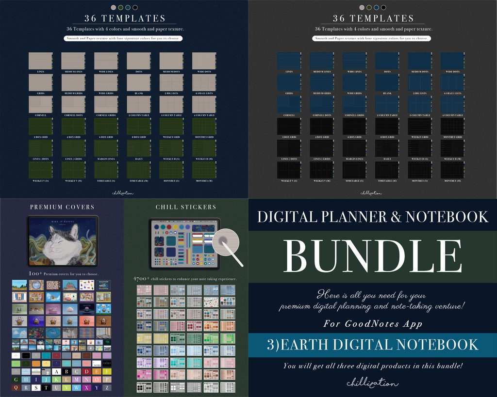 GoodNotes Ultimate Bundle: 2026 Premium All-In-One Digital Planner | 2 ...